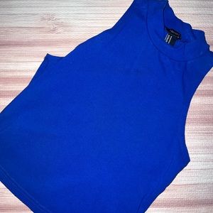 High Neck Sleeveless Top